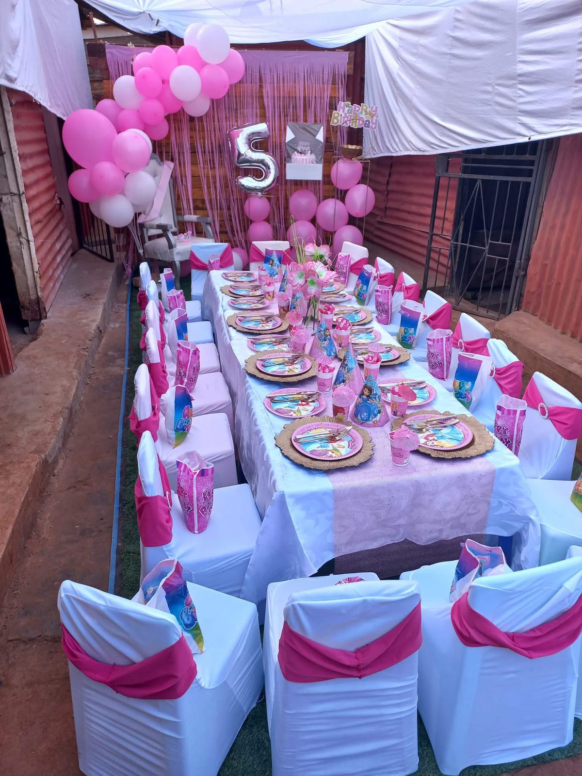 Kids party setup